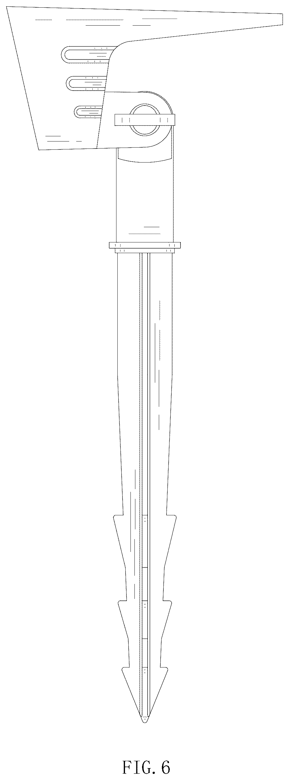 Patent USD1076178 Figure 6 – Solar lamp