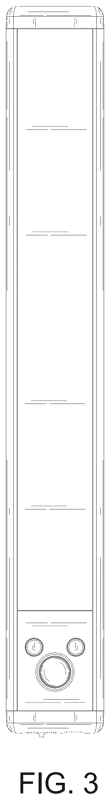 Patent USD1076180 Figure 3 – Sensor light