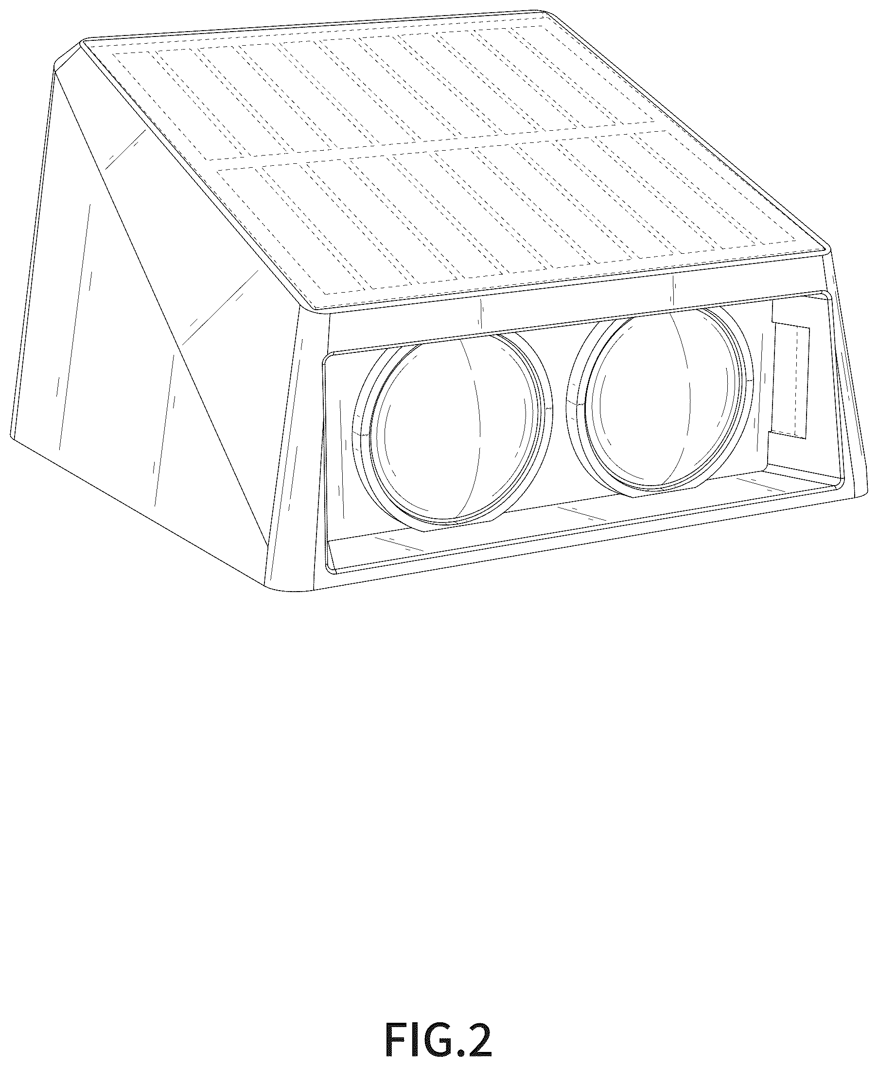 Patent USD1076181 Figure 2 – Wall light