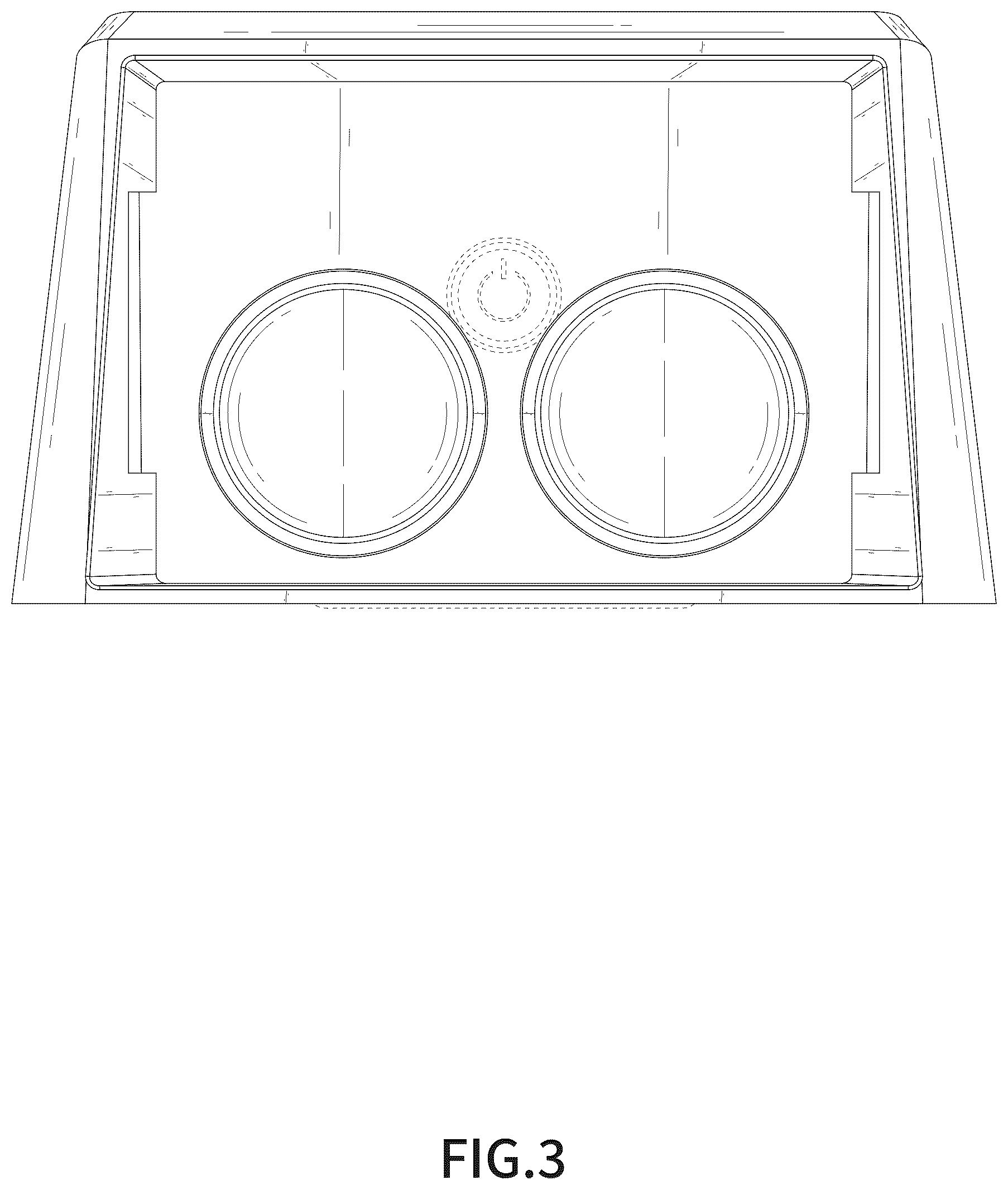 Patent USD1076181 Figure 3 – Wall light