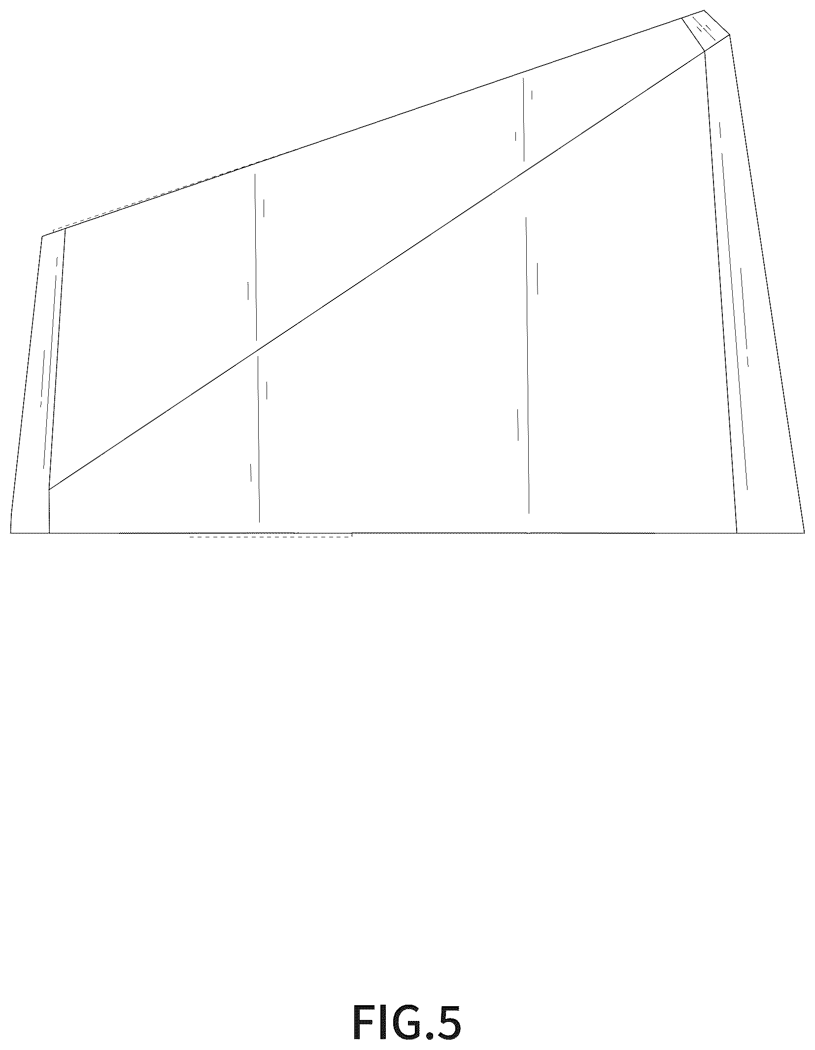 Patent USD1076181 Figure 5 – Wall light