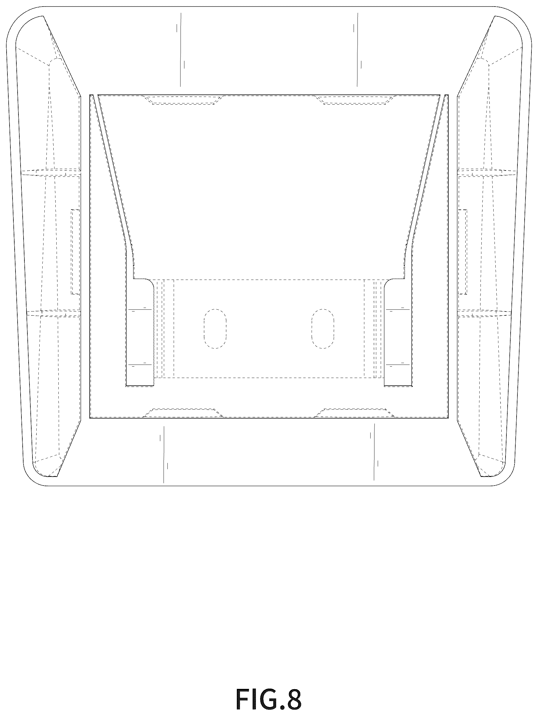 Patent USD1076181 Figure 8 – Wall light