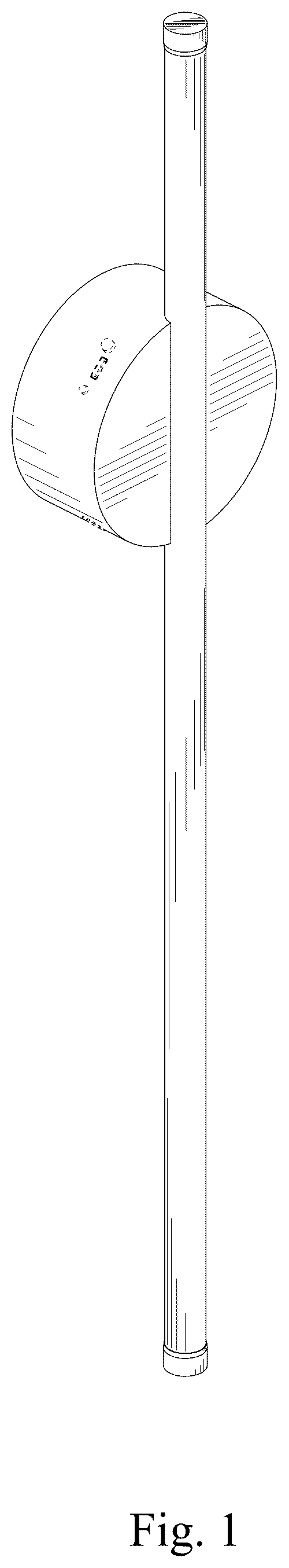 Patent USD1076182 Figure 1 – Wall light