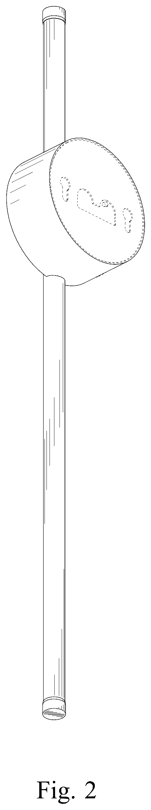 Patent USD1076182 Figure 2 – Wall light
