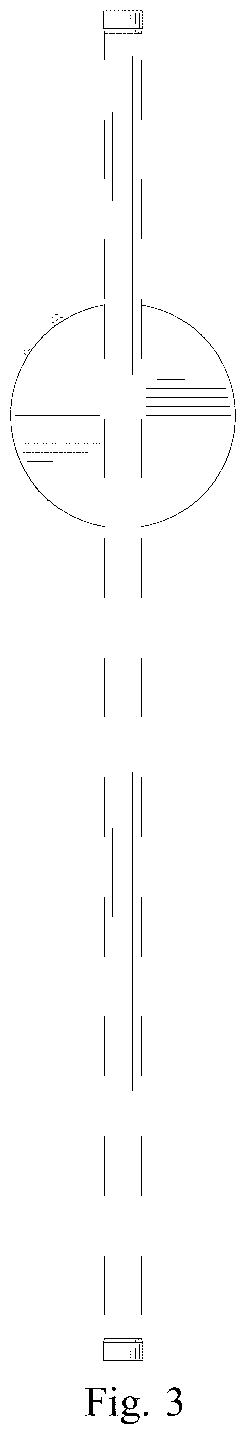 Patent USD1076182 Figure 3 – Wall light