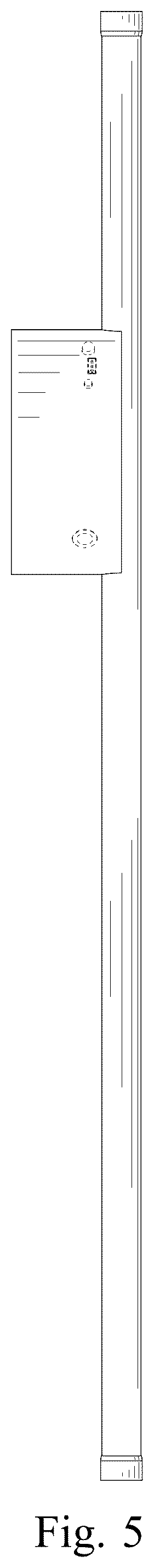 Patent USD1076182 Figure 5 – Wall light