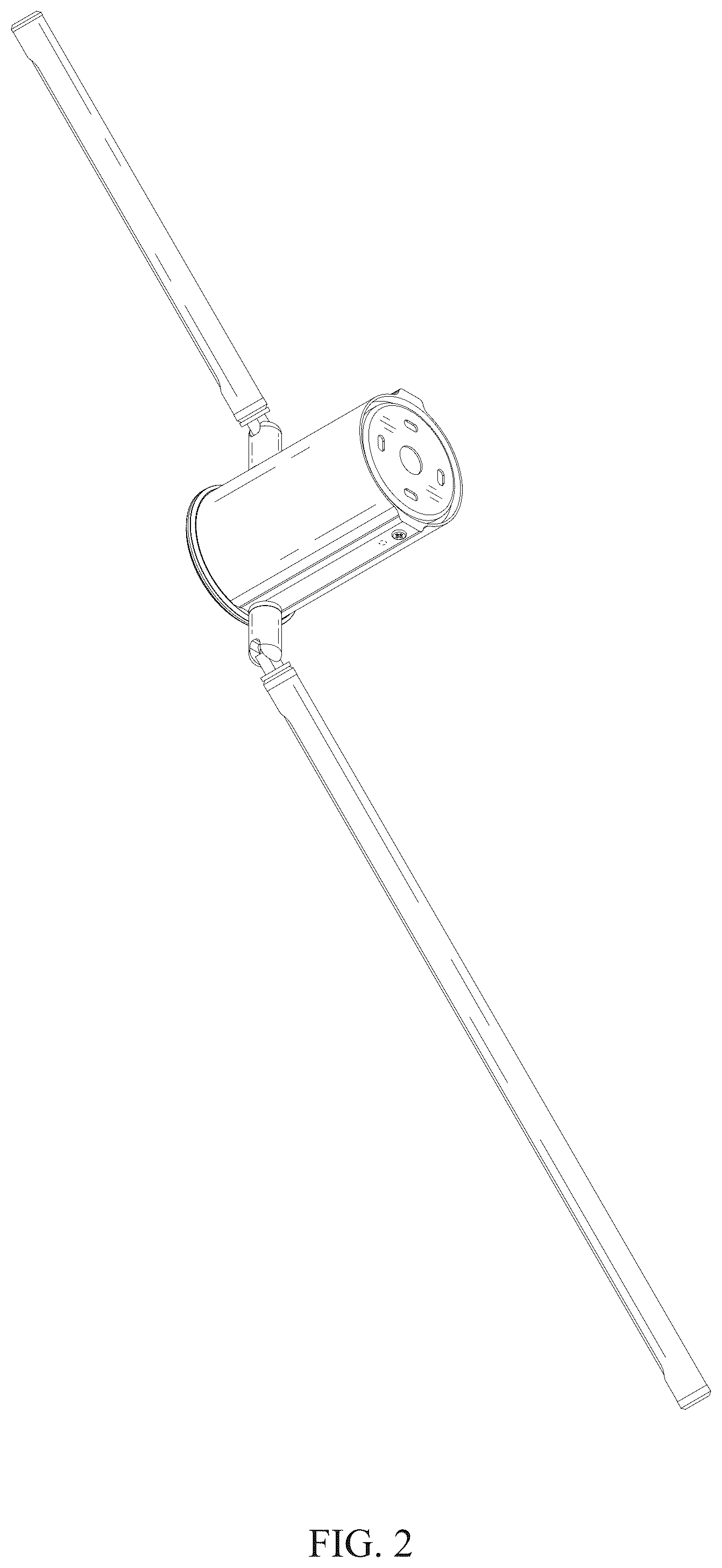 Patent USD1076183 Figure 2 – LED wall light