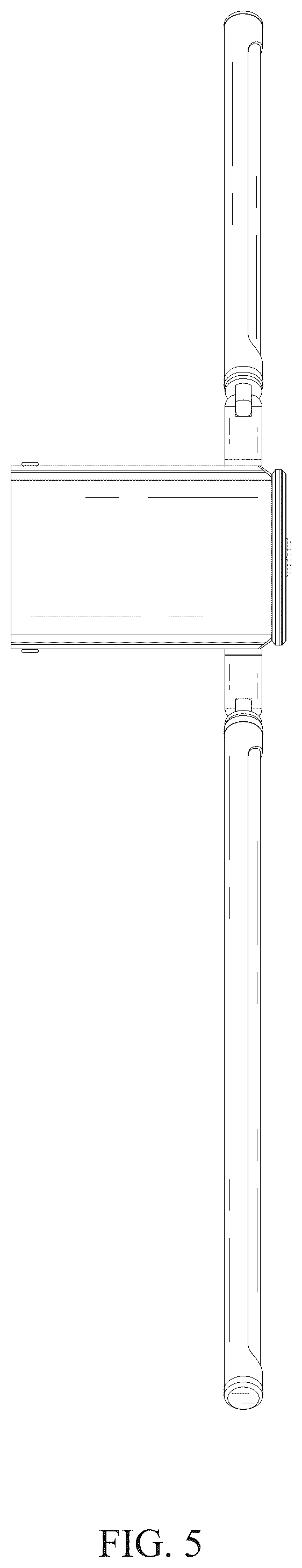 Patent USD1076183 Figure 5 – LED wall light