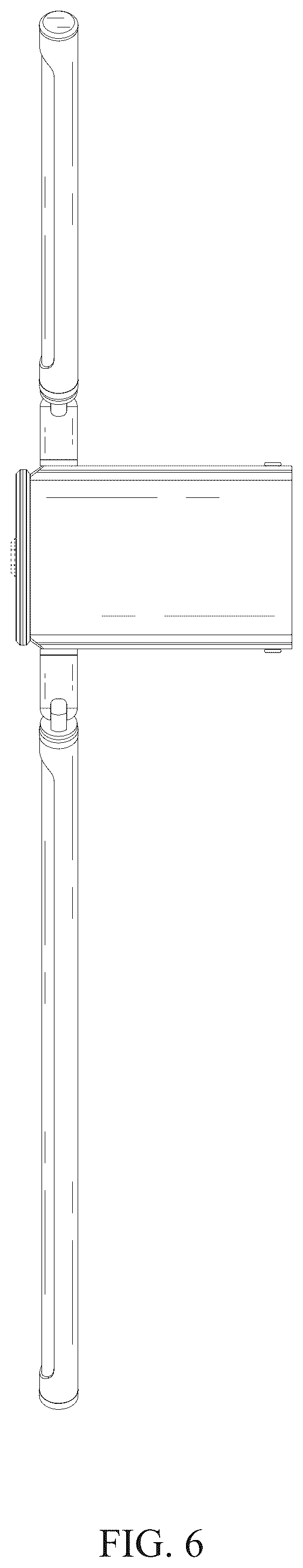 Patent USD1076183 Figure 6 – LED wall light