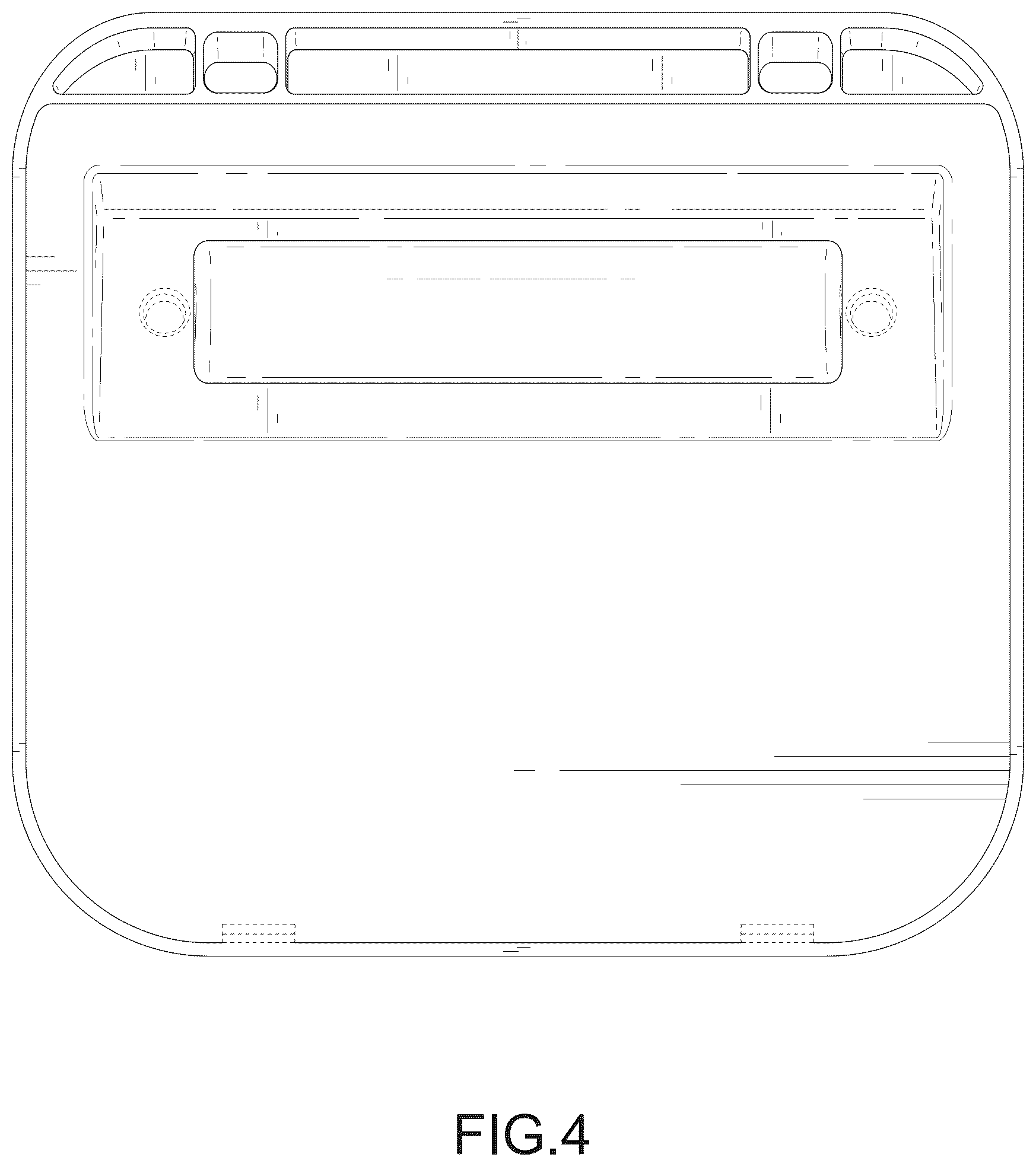 Patent USD1076185 Figure 4 – Wall light