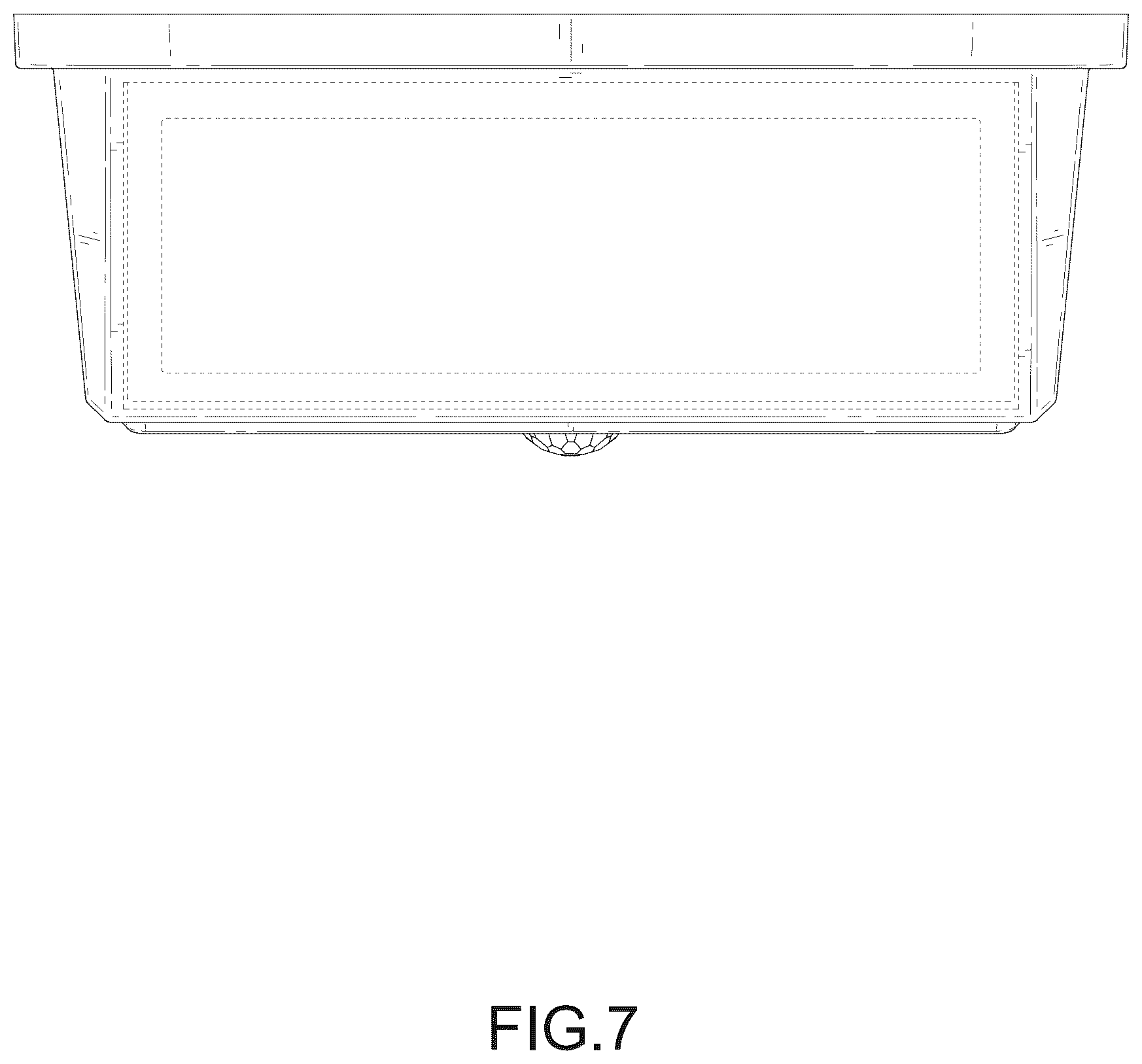 Patent USD1076185 Figure 7 – Wall light