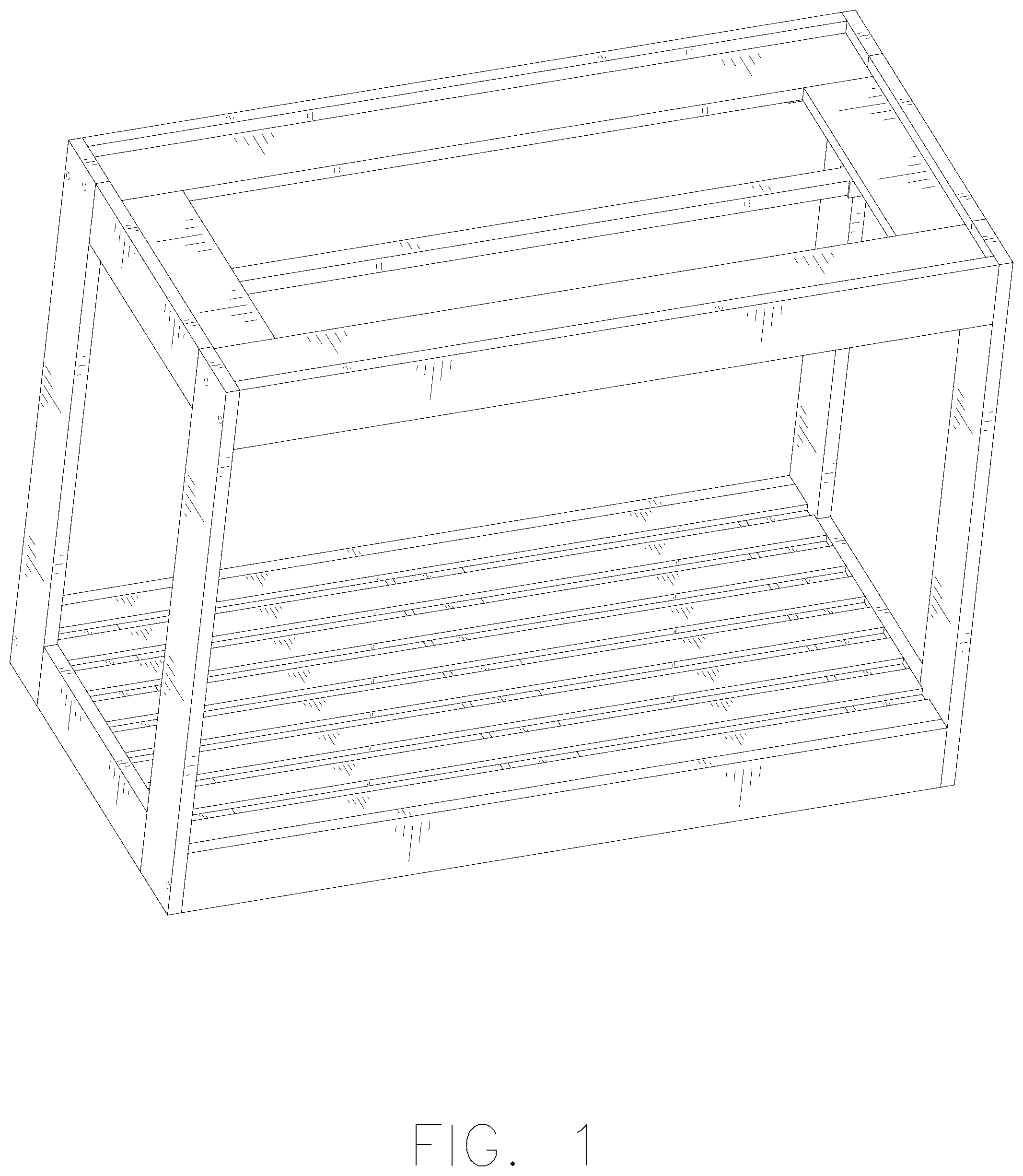 Patent USD1076186 Figure 1 – Plant grow light