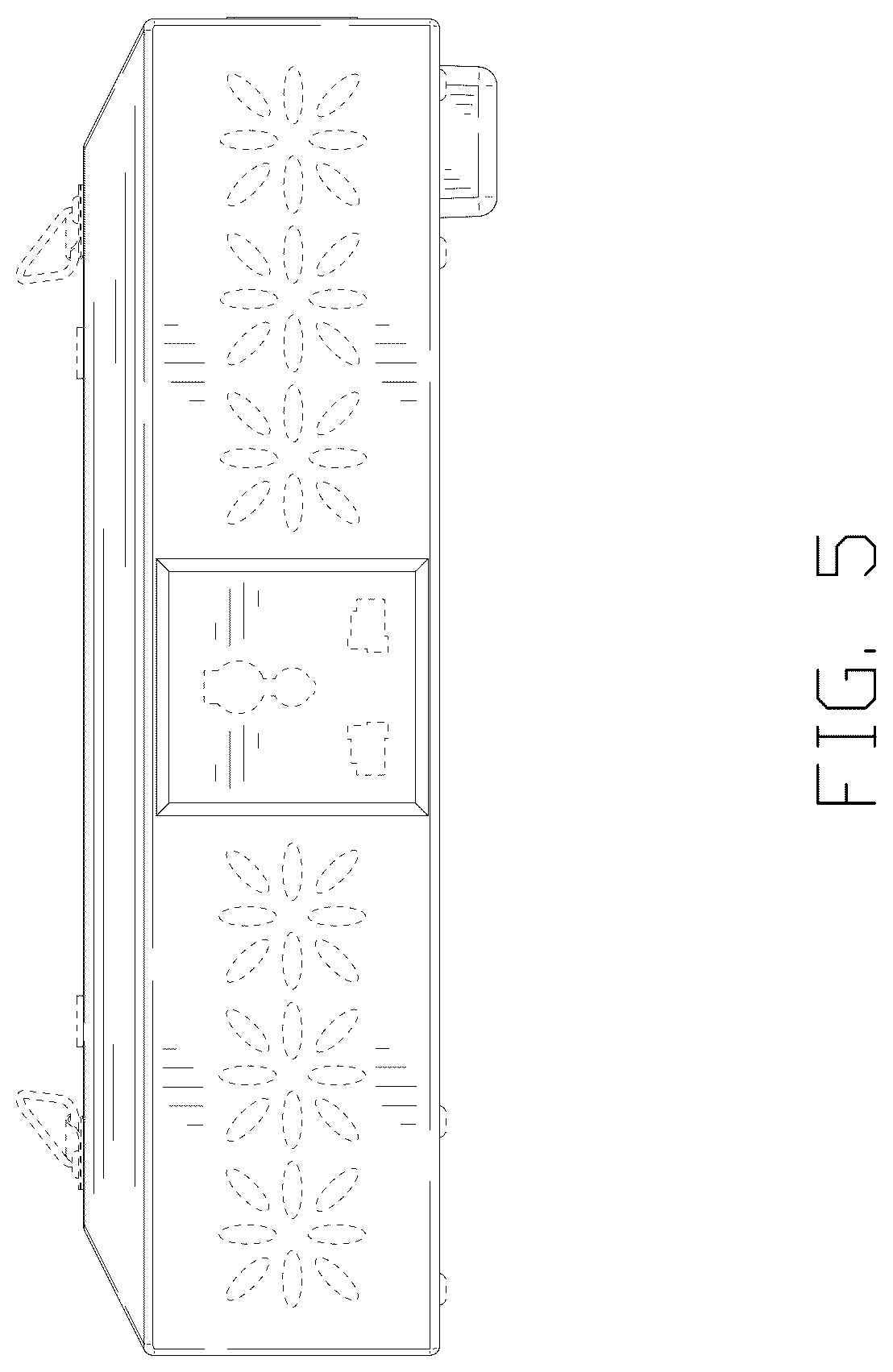Patent USD1076187 Figure 5 – LED plant grow light