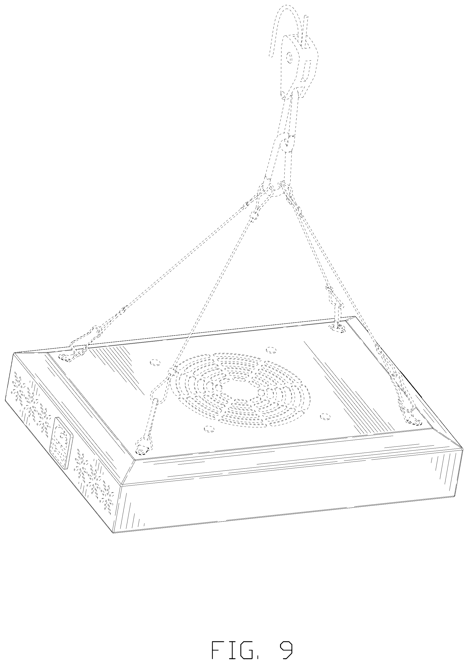 Patent USD1076187 Figure 9 – LED plant grow light