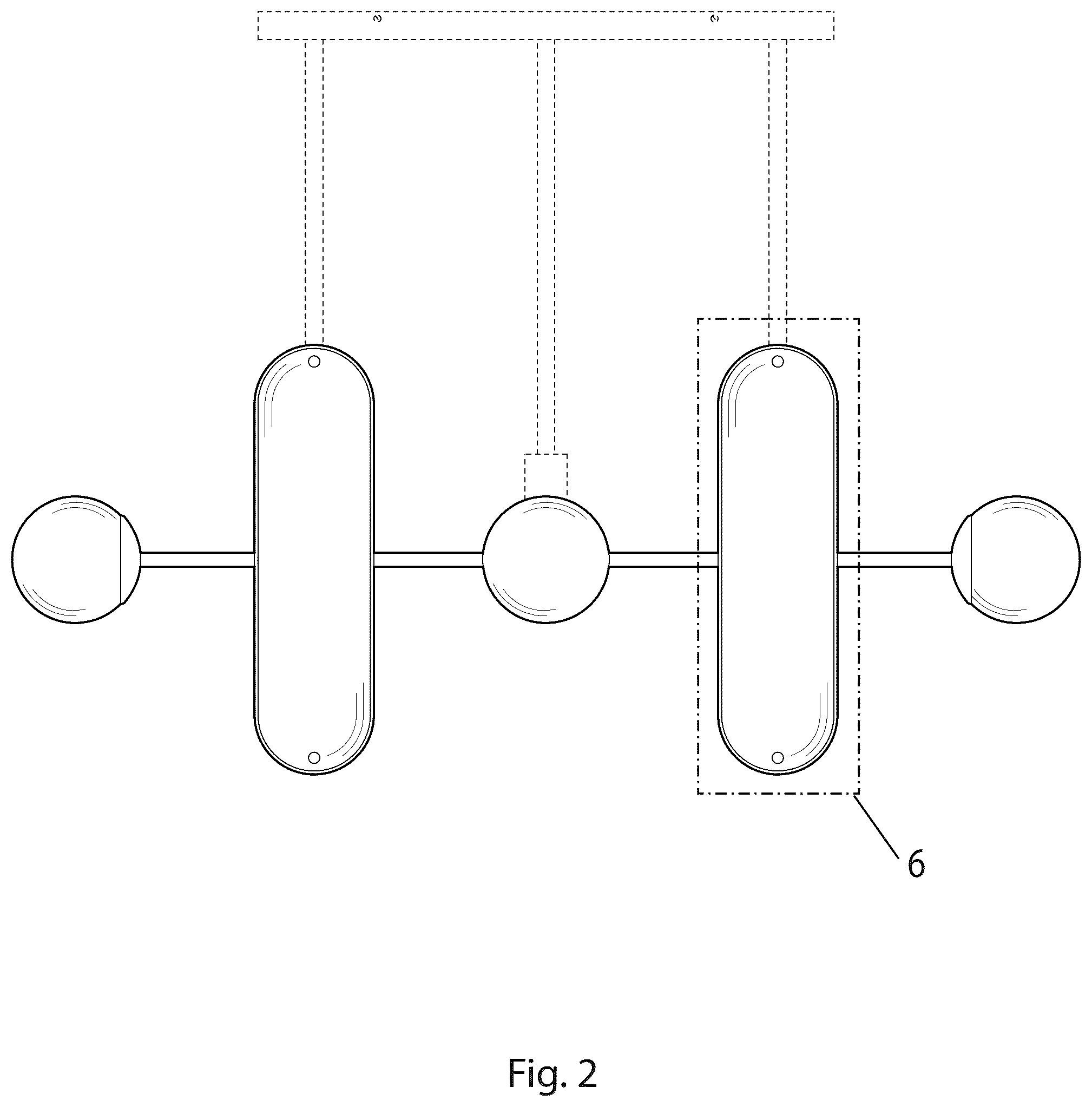 Patent USD1076188 Figure 2 – Pendant