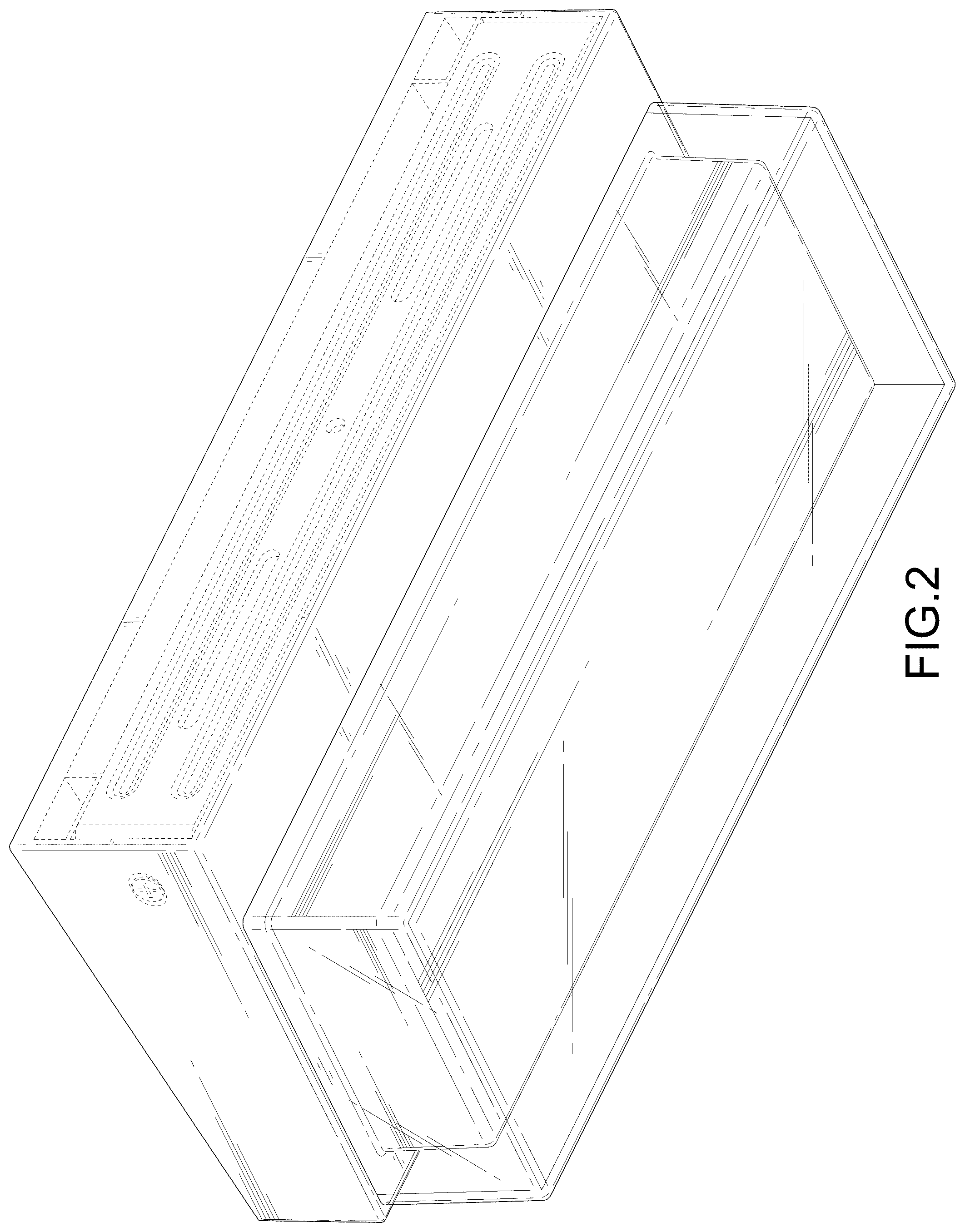 Patent USD1076190 Figure 2 – Wall lamp