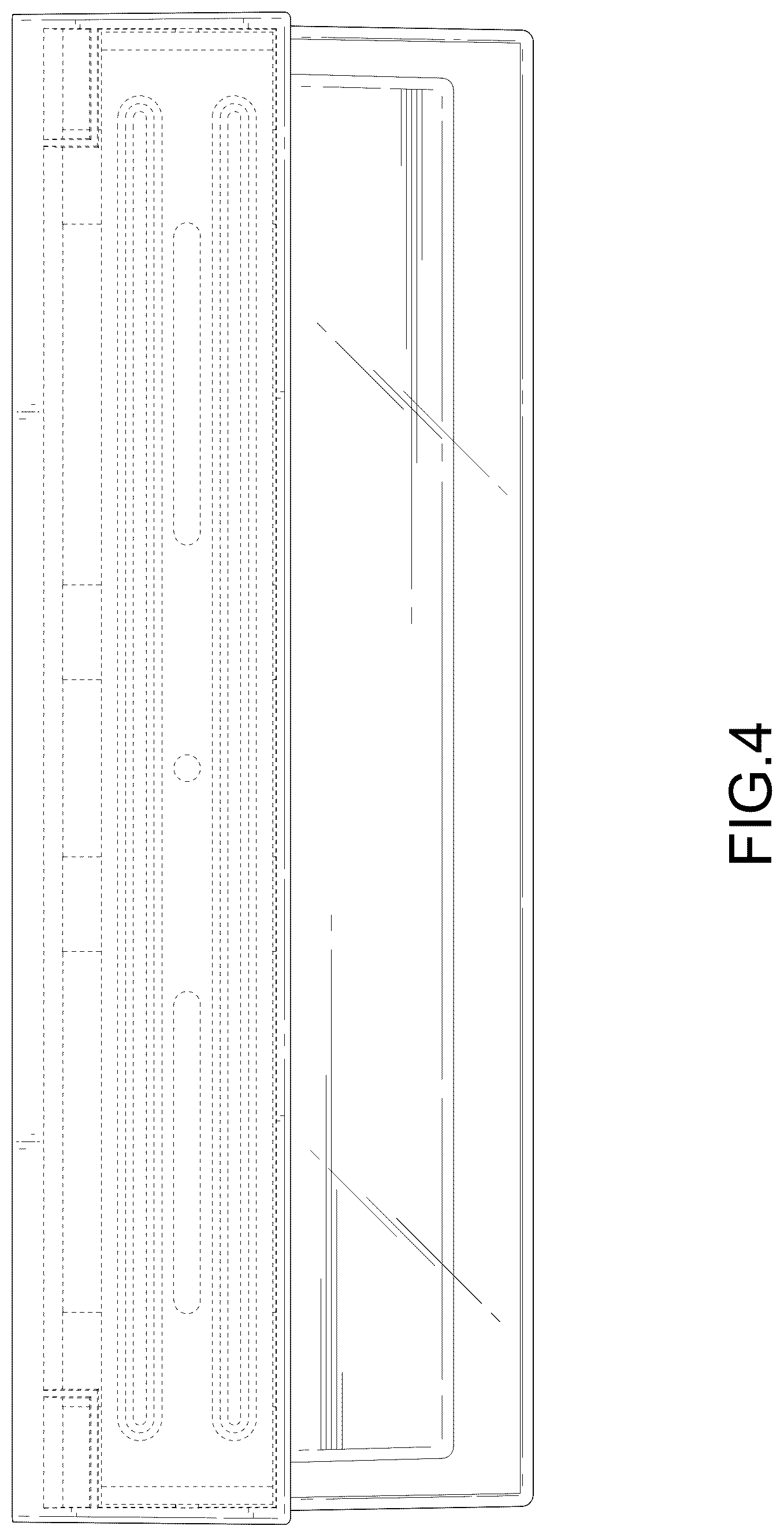 Patent USD1076190 Figure 4 – Wall lamp