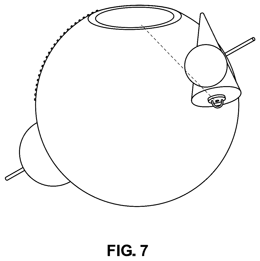 Patent USD1076191 Figure 7 – Lighting fixture