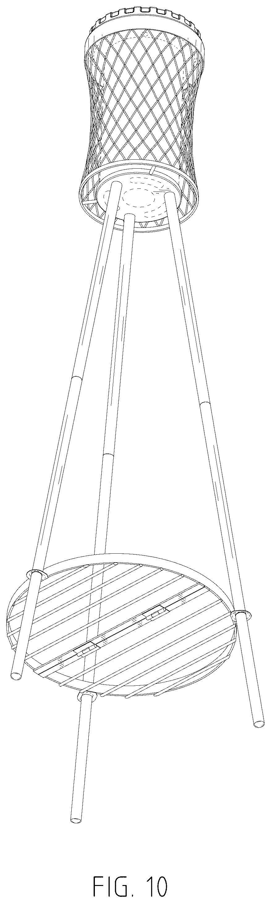Patent USD1076193 Figure 10 – Lamp