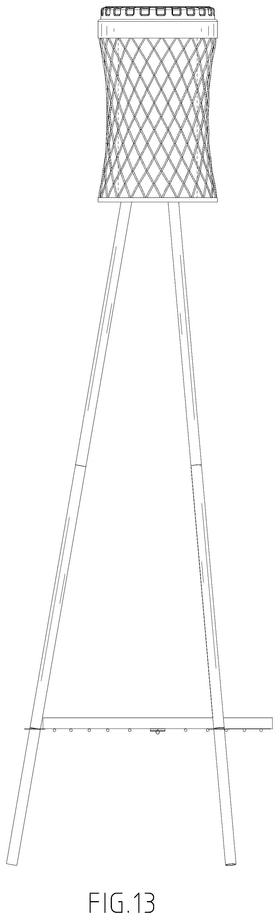 Patent USD1076193 Figure 13 – Lamp