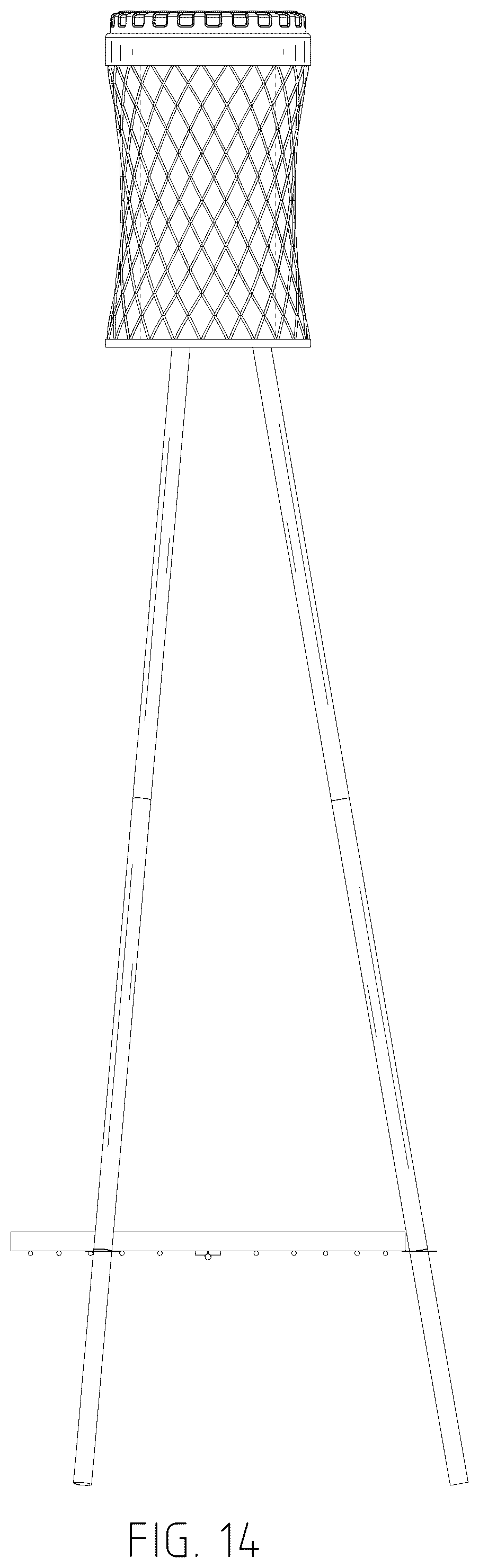 Patent USD1076193 Figure 14 – Lamp