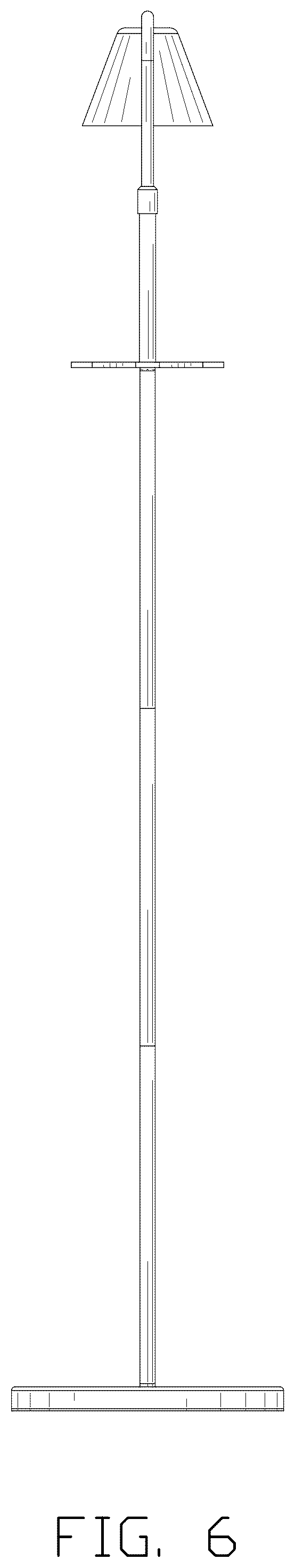 Patent USD1076194 Figure 6 – Wax melting lamp