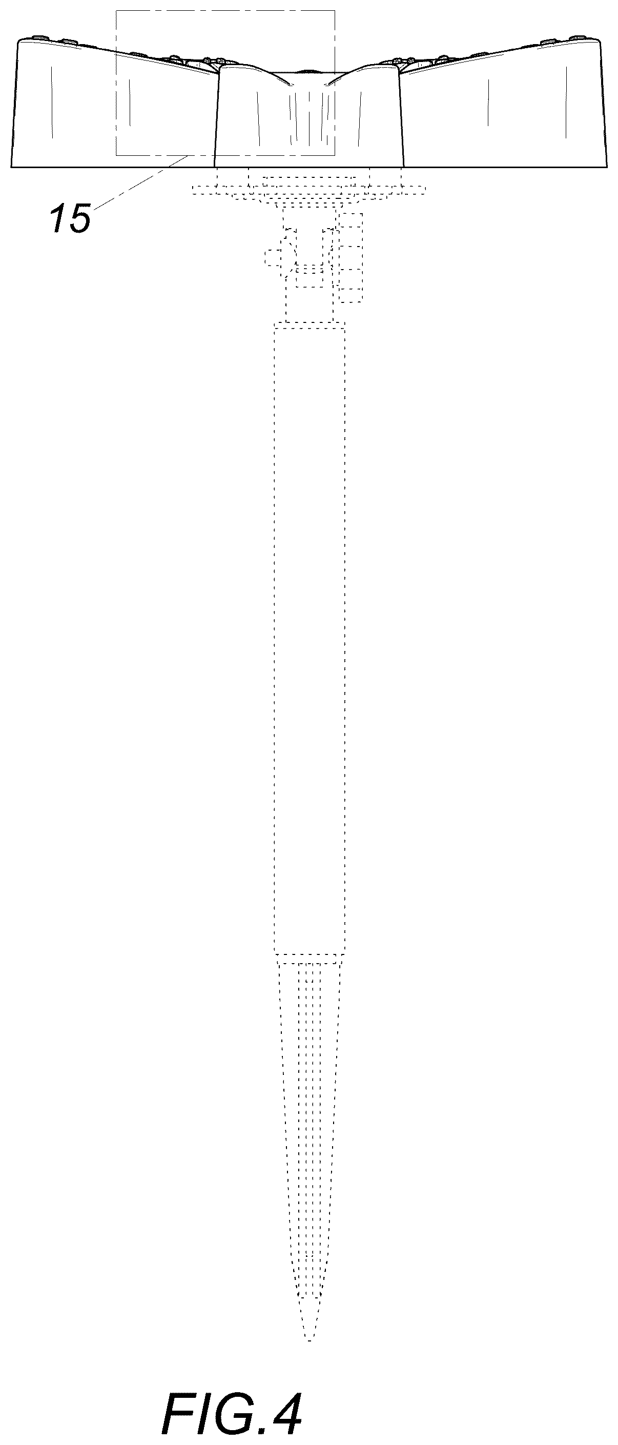 Patent USD1076195 Figure 4 – Solar light