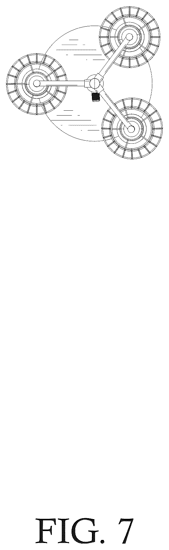 Patent USD1076198 Figure 7 – Lamp