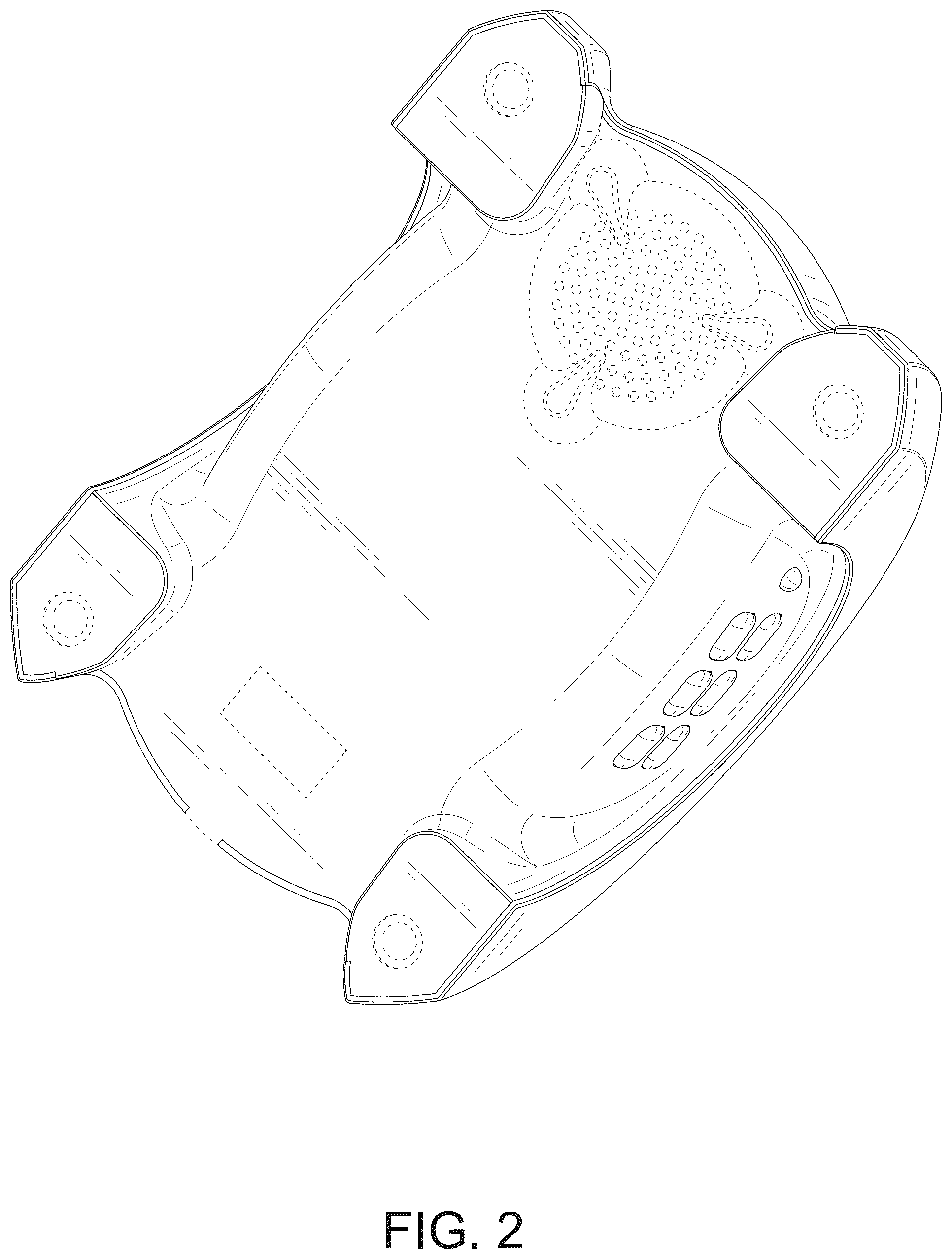 Patent USD1076199 Figure 2 – Projector
