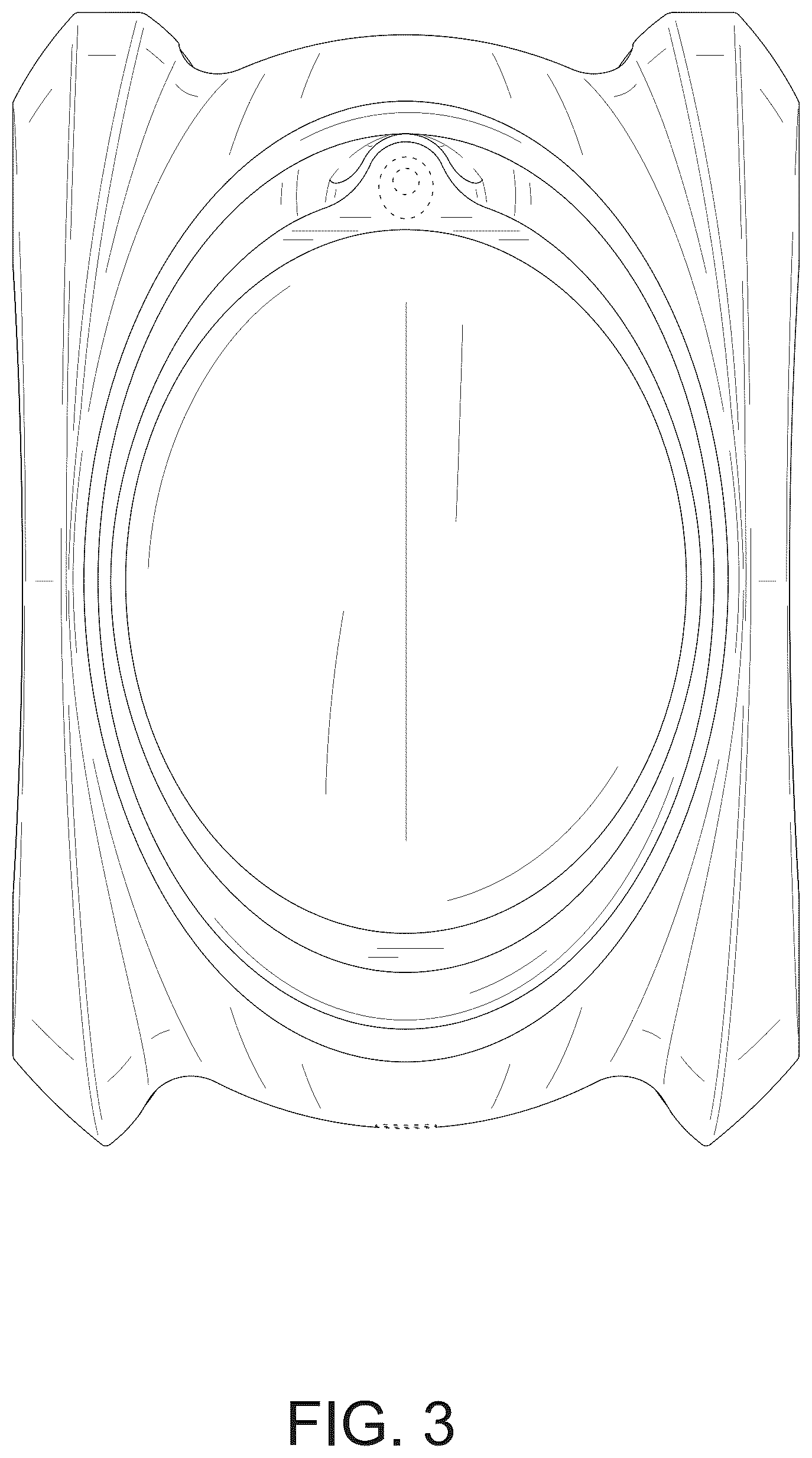 Patent USD1076199 Figure 3 – Projector