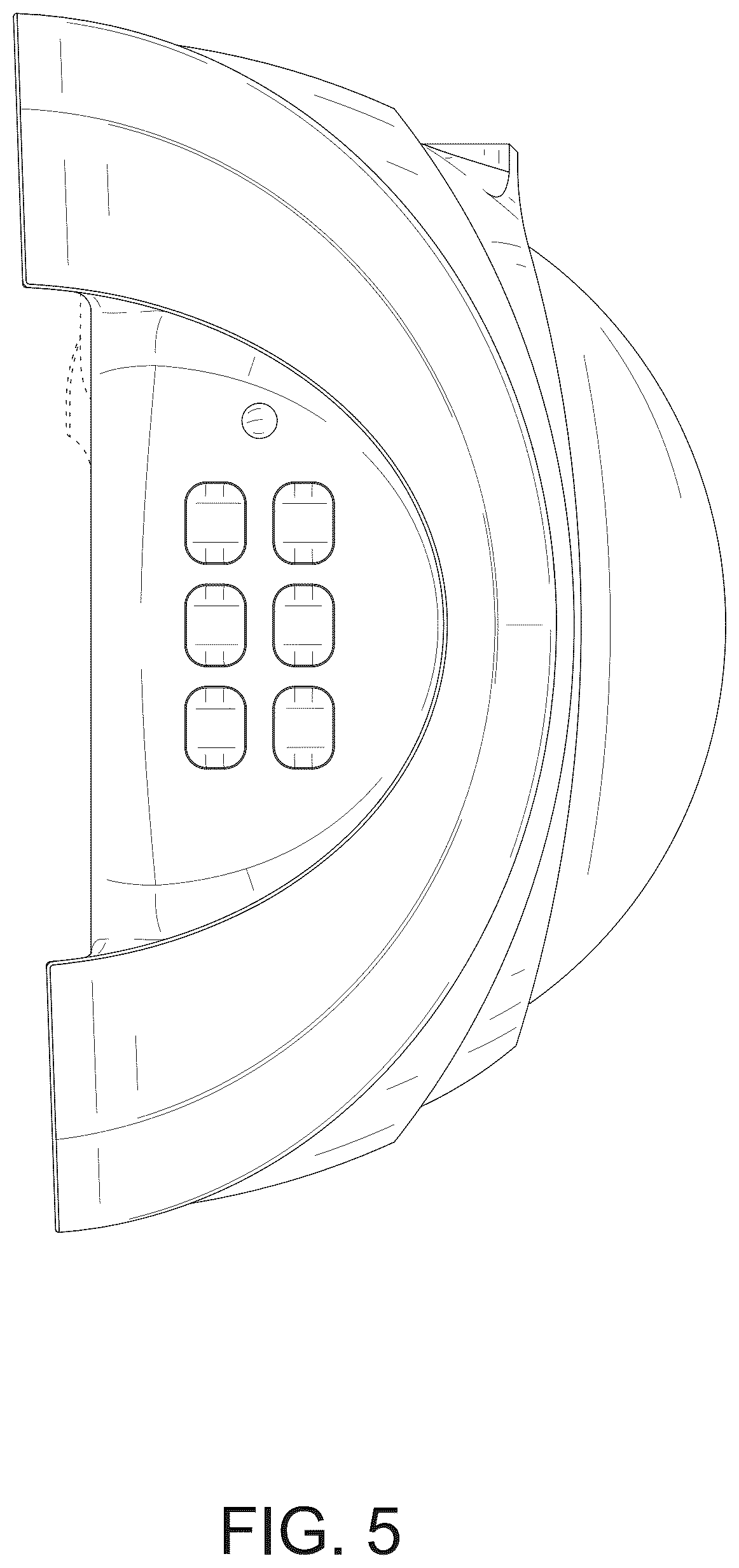 Patent USD1076199 Figure 5 – Projector