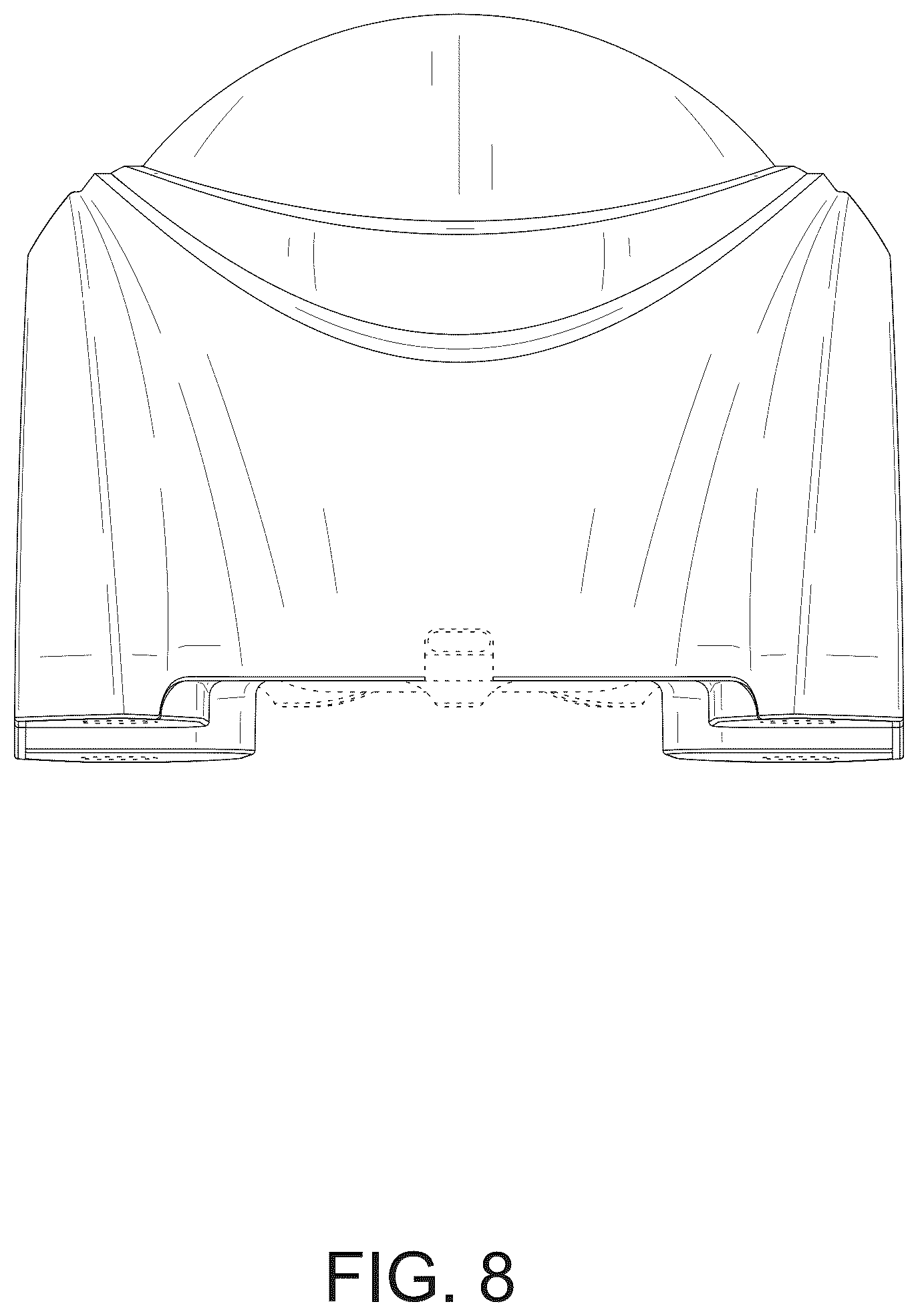 Patent USD1076199 Figure 8 – Projector