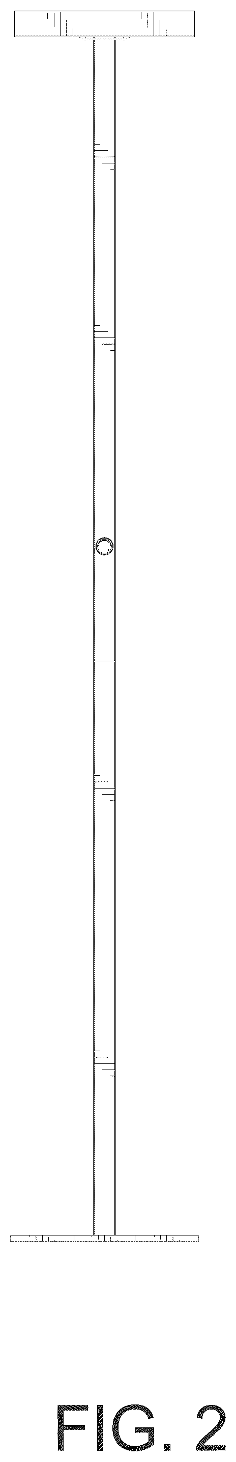 Patent USD1076200 Figure 2 – Floor lamp