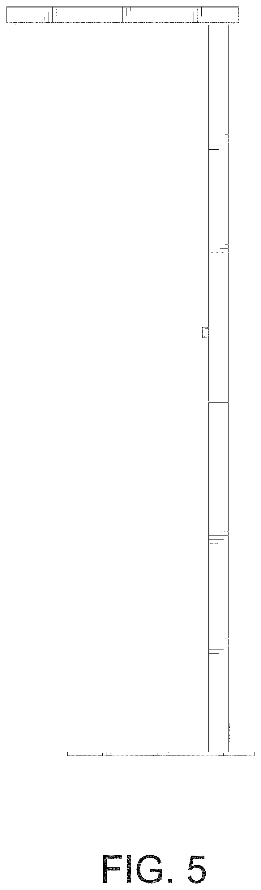 Patent USD1076200 Figure 5 – Floor lamp