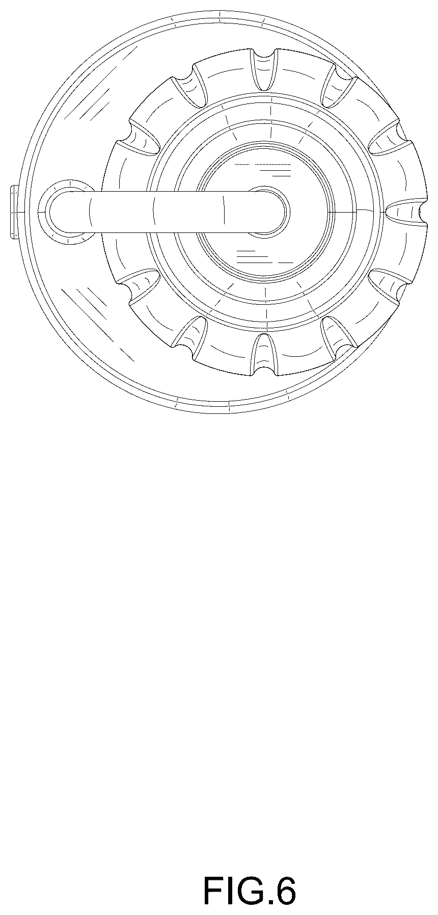 Patent USD1076202 Figure 6 – Wax melting lamp