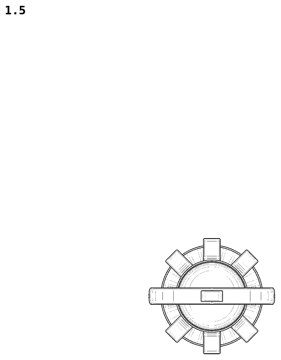 Patent USD1076203 Figure 5 – Lamp