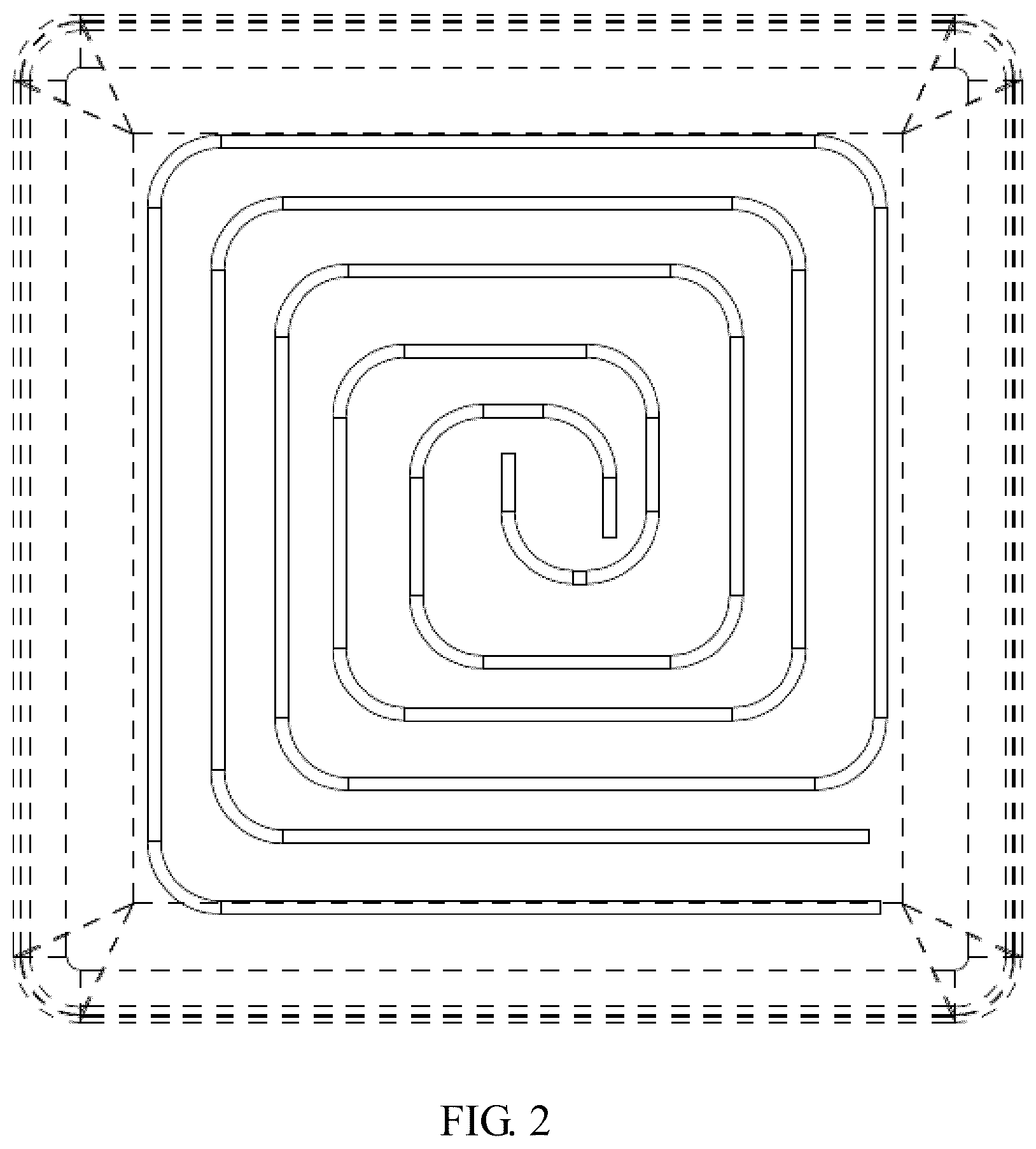 Patent USD1076204 Figure 2 – Light module for linear LED