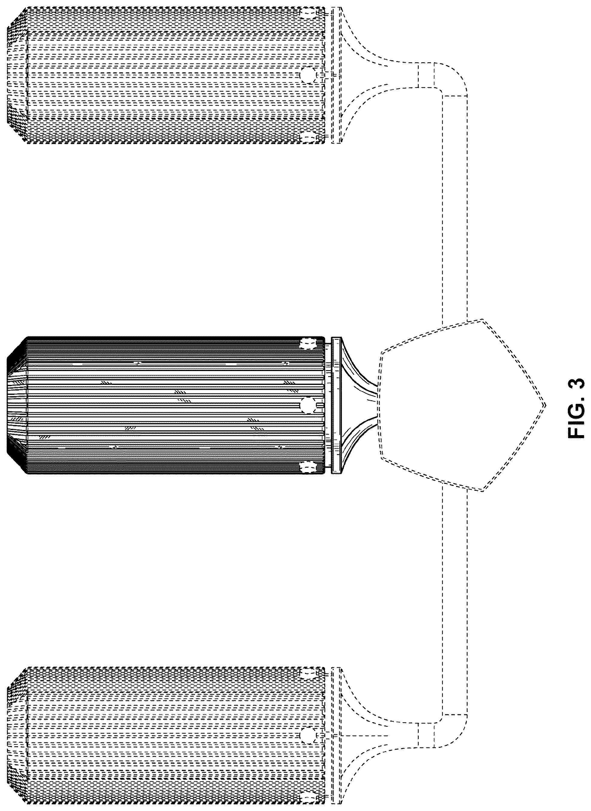 Patent USD1076205 Figure 3 – Light fixture