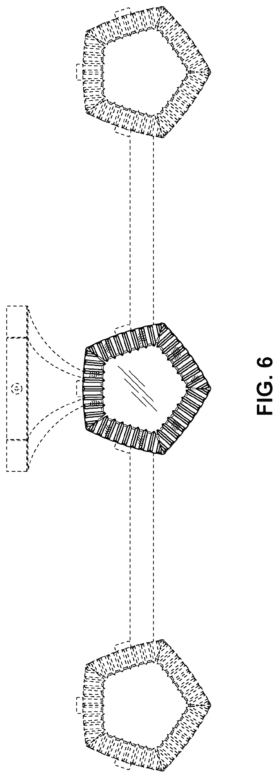 Patent USD1076205 Figure 5 – Light fixture