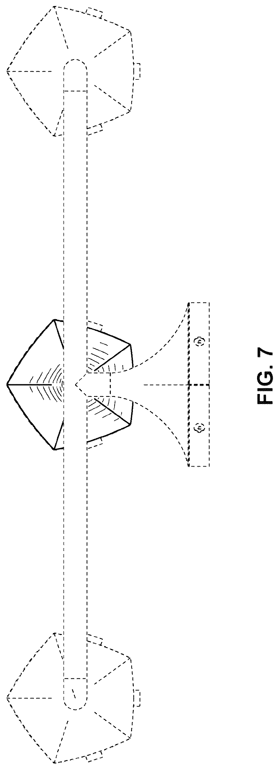 Patent USD1076205 Figure 6 – Light fixture
