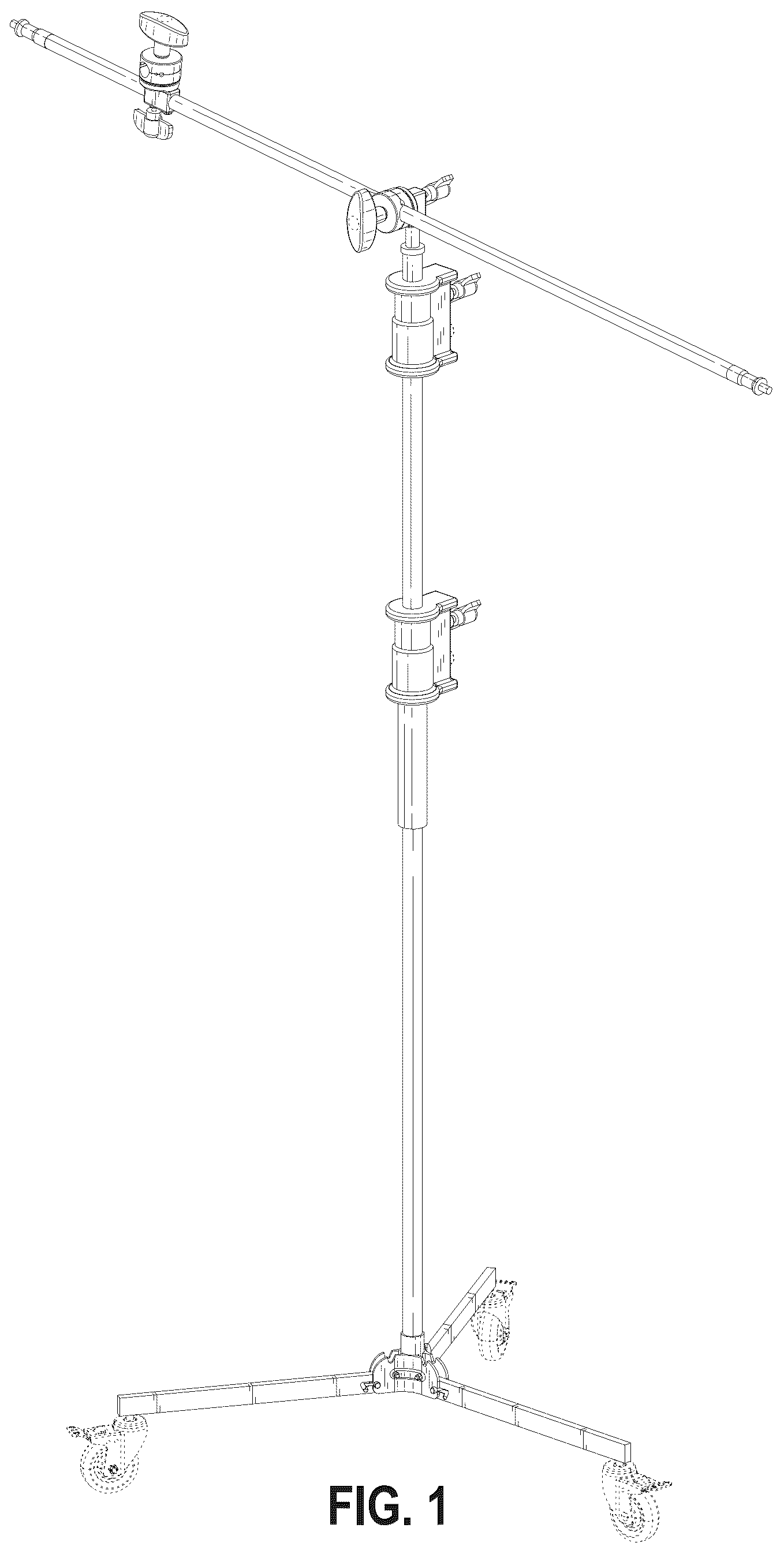 Patent USD1076207 Figure 1 – Heavy duty light stand