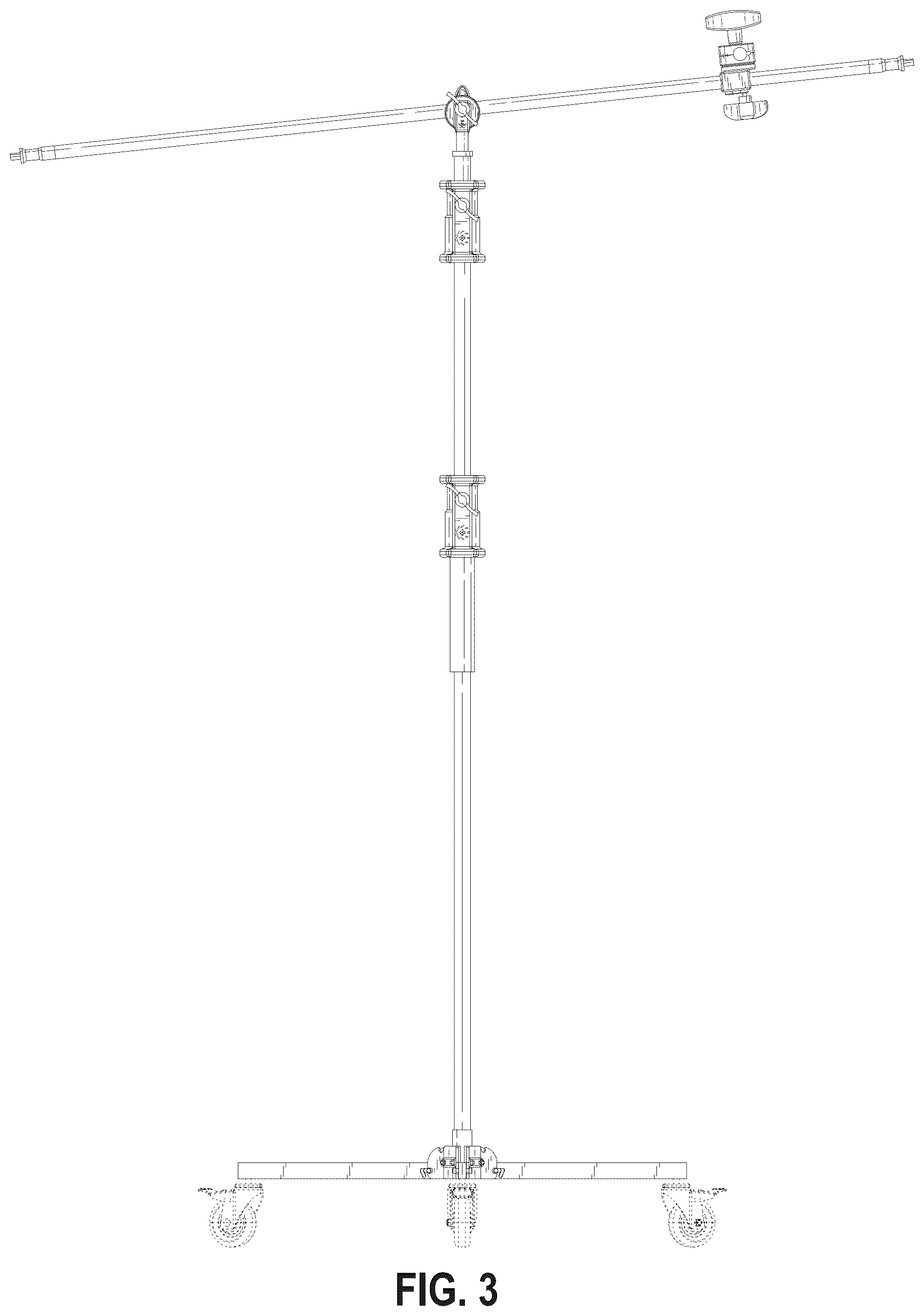 Patent USD1076207 Figure 3 – Heavy duty light stand