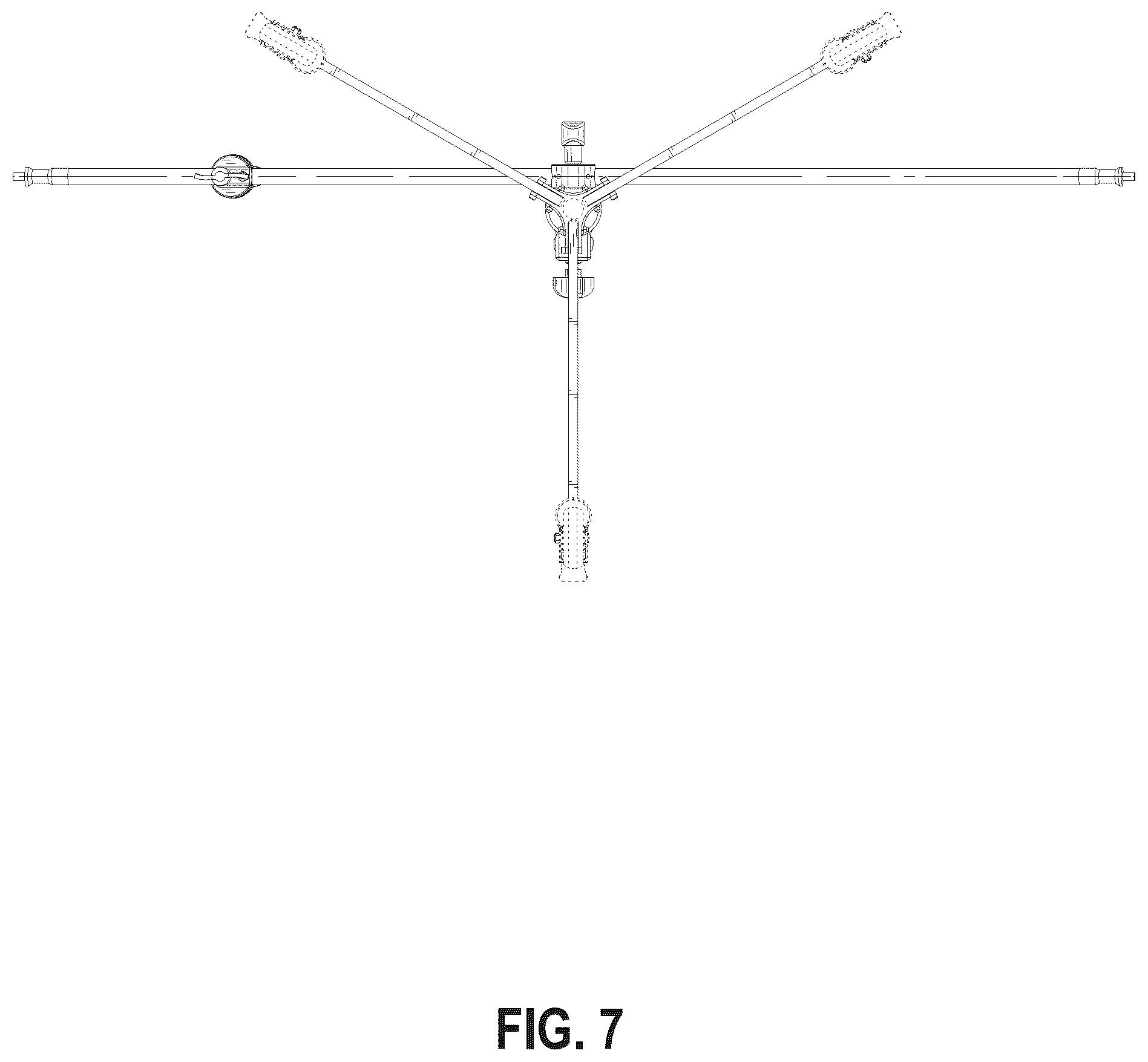 Patent USD1076207 Figure 7 – Heavy duty light stand