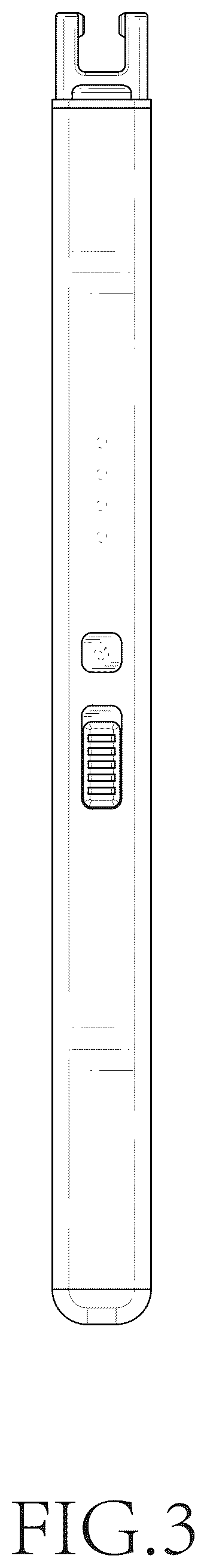 Patent USD1076209 Figure 3 – Lighter