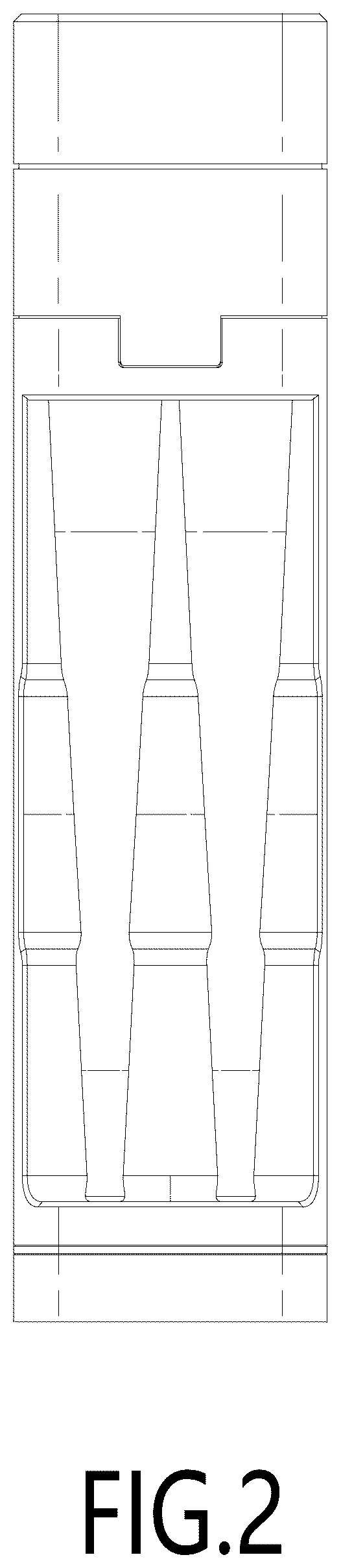 Patent USD1076212 Figure 2 – Smoke storage tube