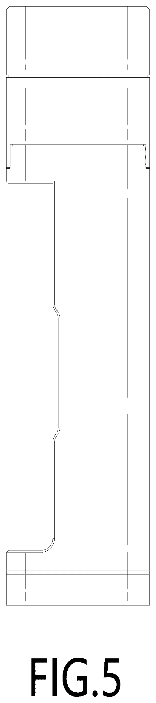Patent USD1076212 Figure 5 – Smoke storage tube