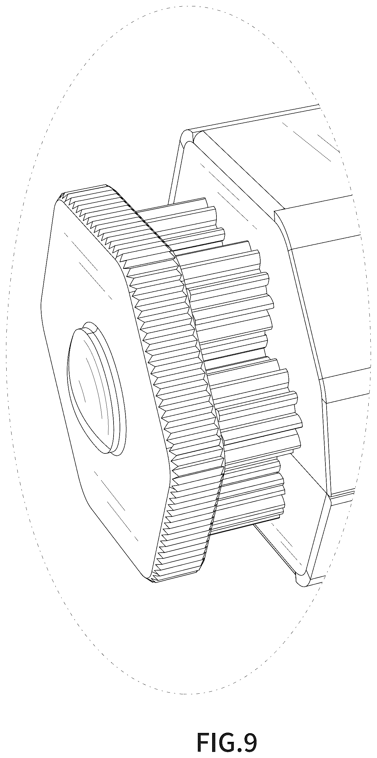 Patent USD1076214 Figure 9 – Cigarette rolling machine