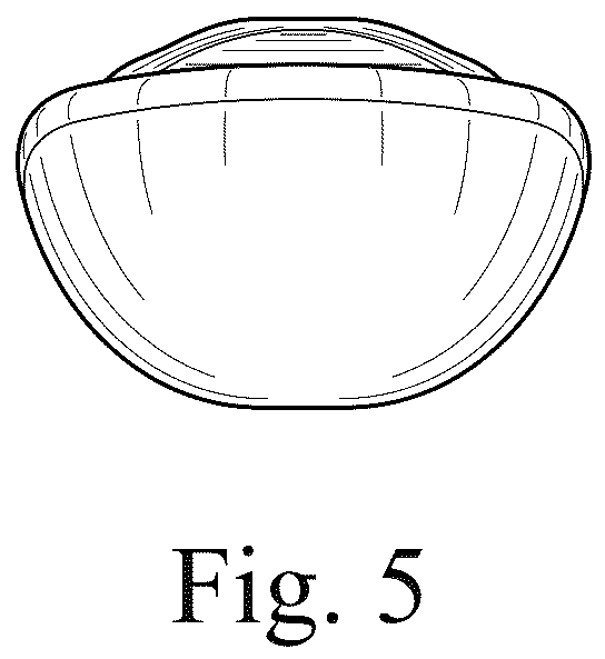 Patent USD1076217 Figure 5 – Cosmetic sponge tool