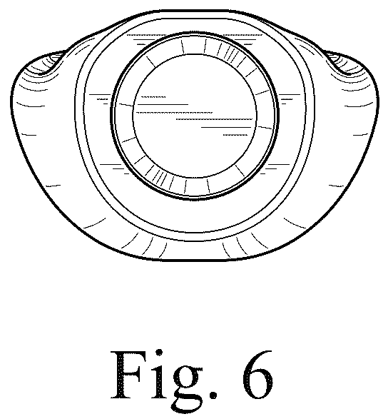 Patent USD1076217 Figure 6 – Cosmetic sponge tool