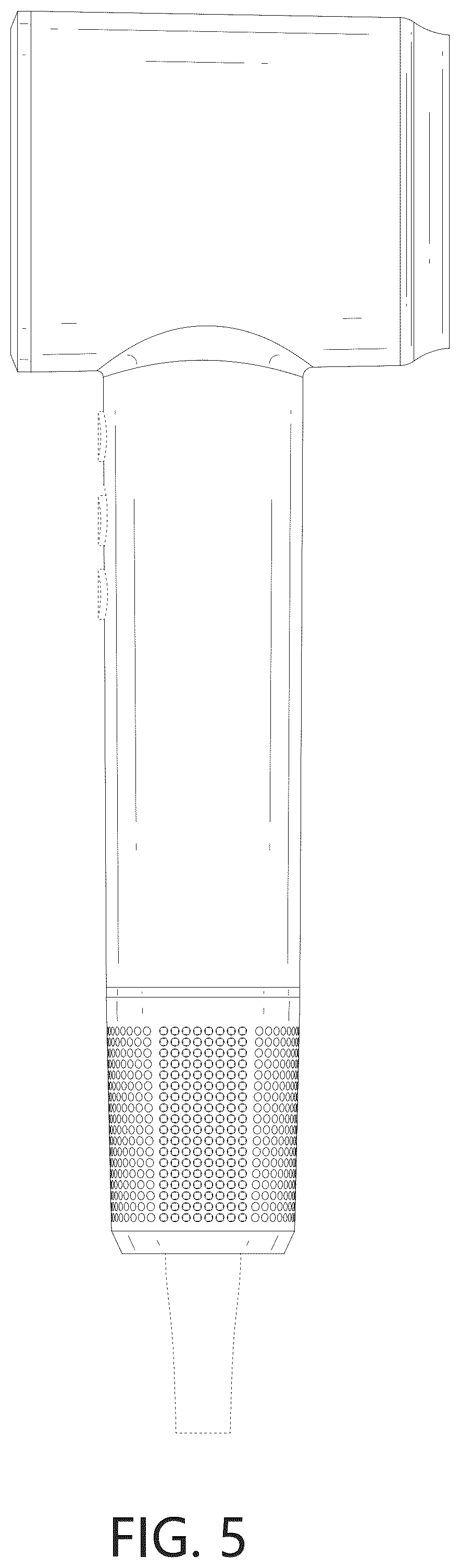 Patent USD1076222 Figure 5 – Hair dryer